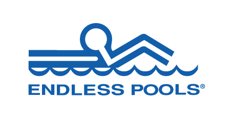 an Endless Pools swim spa||Endless Pools logo