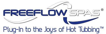 Freeflow Logo White and Blue
